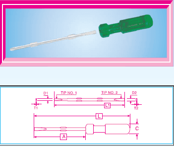 Screw Drivers 2 in 1