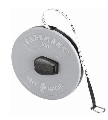 30m GREY MAGIC Measuring Tape