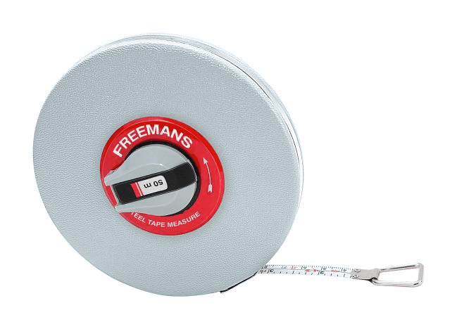 50m Steel Leatherette Measuring Tape